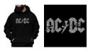 LA Pop Art Men's  AC/DC Word Art Hooded Sweatshirt